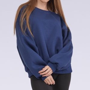 Minark Oversized Sweatshirt. Long Sleeve. Women Fall/Winter